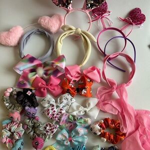 JoJo Siwa Pink and Multicolor Hair Accessories Set